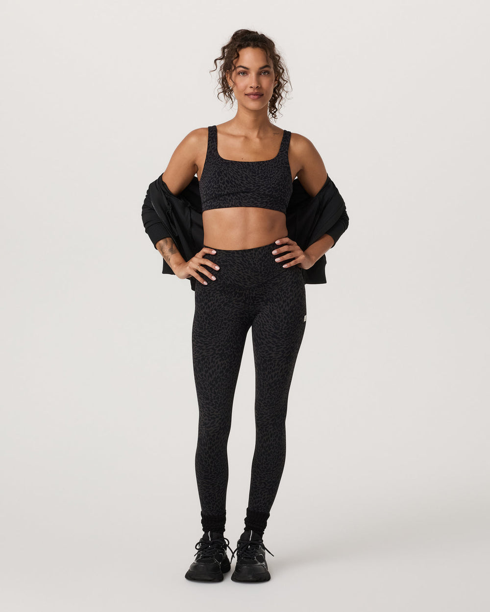 Vuori AllTheForm™ Legging Black Blurred Torrent Legging | Vuori On sale