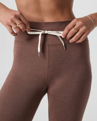 Halo Vintage Legging Chocolate Milk Heather | Vuori Online