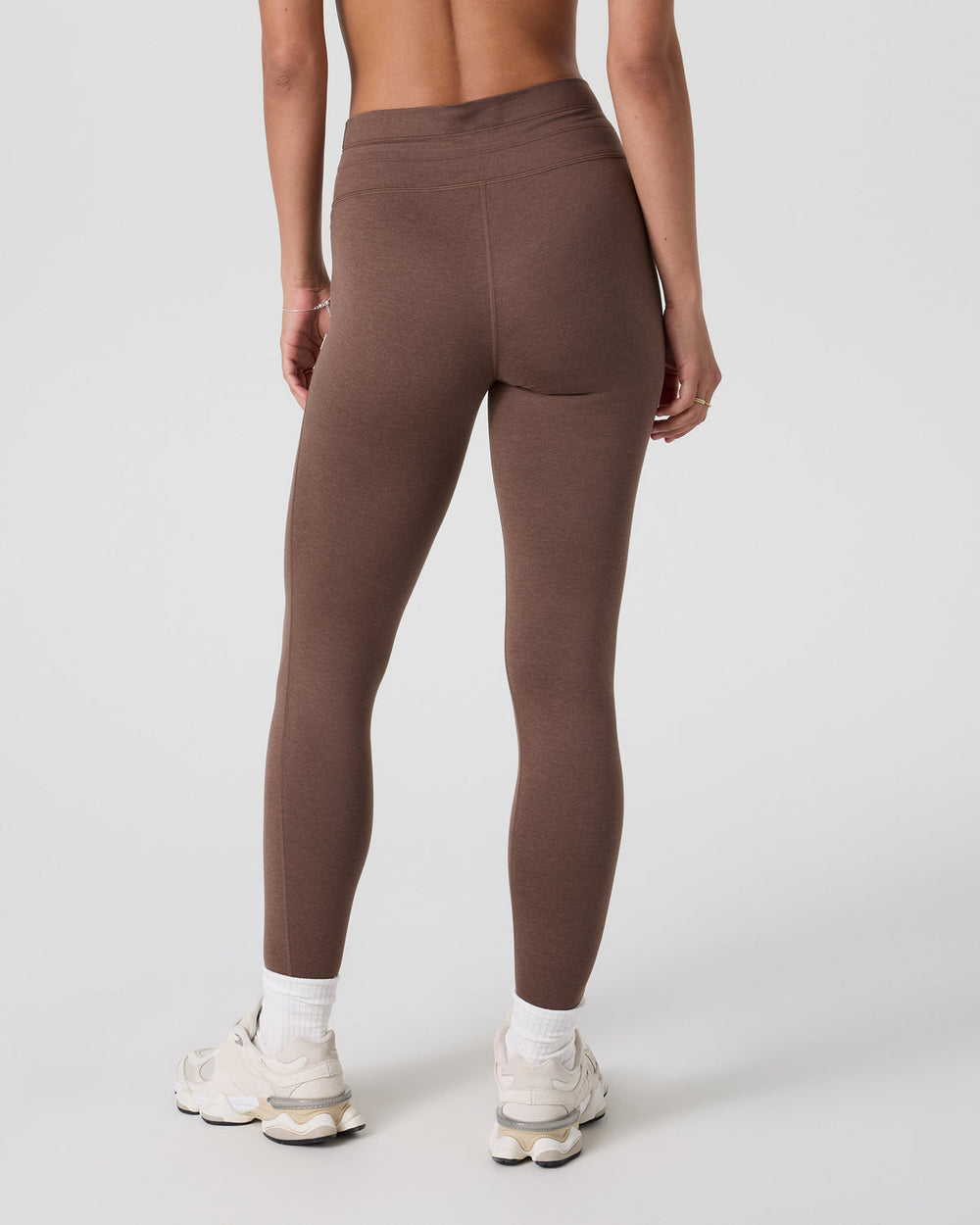 Halo Vintage Legging Chocolate Milk Heather | Vuori Online