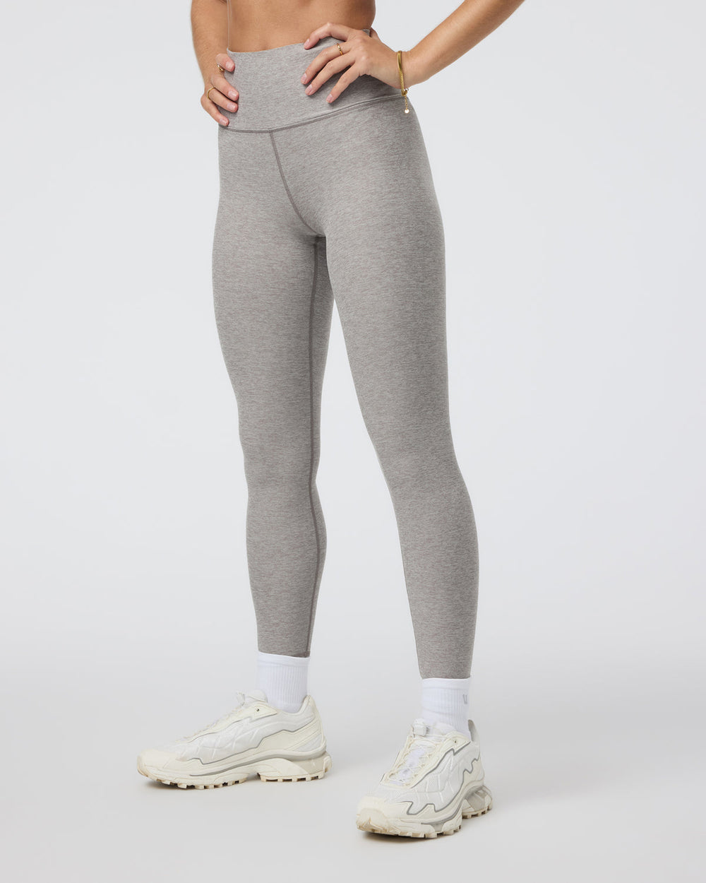 Clean Elevation Legging - Short Cobblestone Heather | Vuori Online