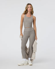 Clean Elevation Legging - Short Cobblestone Heather | Vuori Online