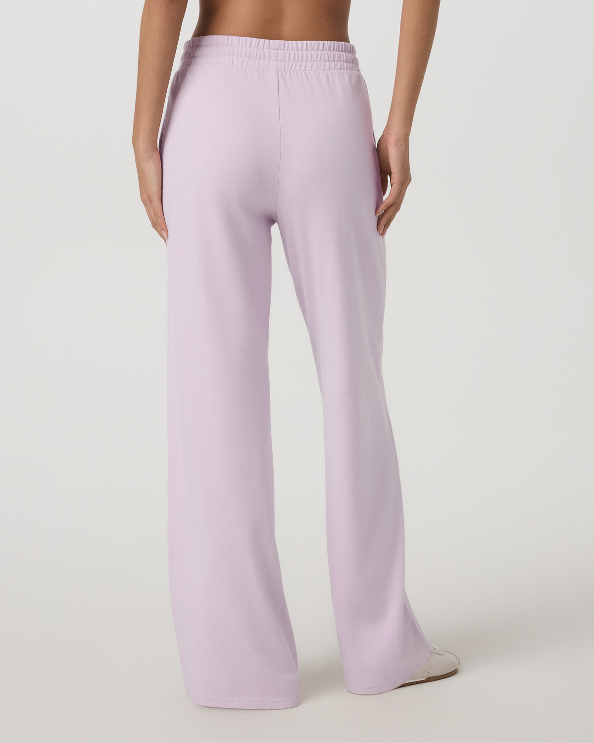 Halo Essential Wideleg Women's Lilac Breeze Heather Pants | Vuori Discount