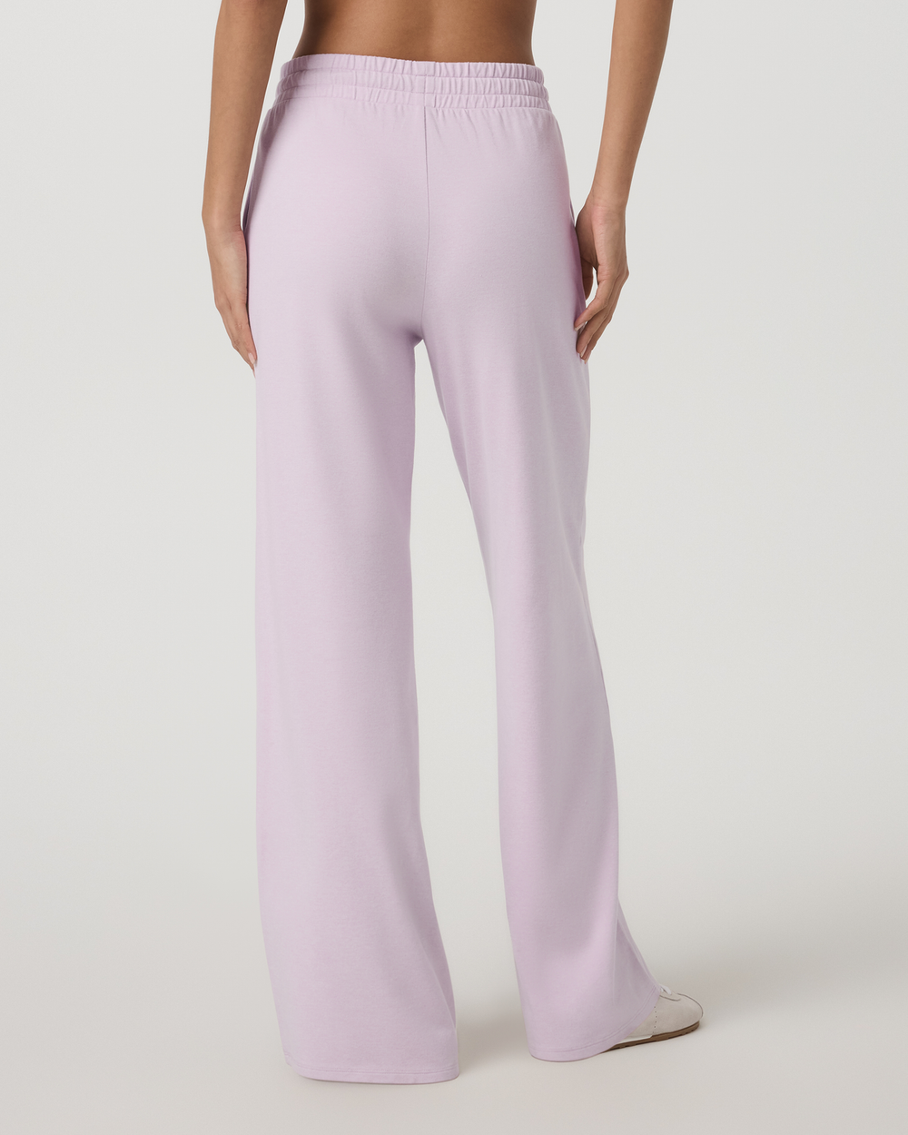 Halo Essential Wideleg Women's Lilac Breeze Heather Pants | Vuori Discount