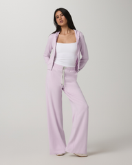Halo Essential Wideleg Women's Lilac Breeze Heather Pants | Vuori Discount