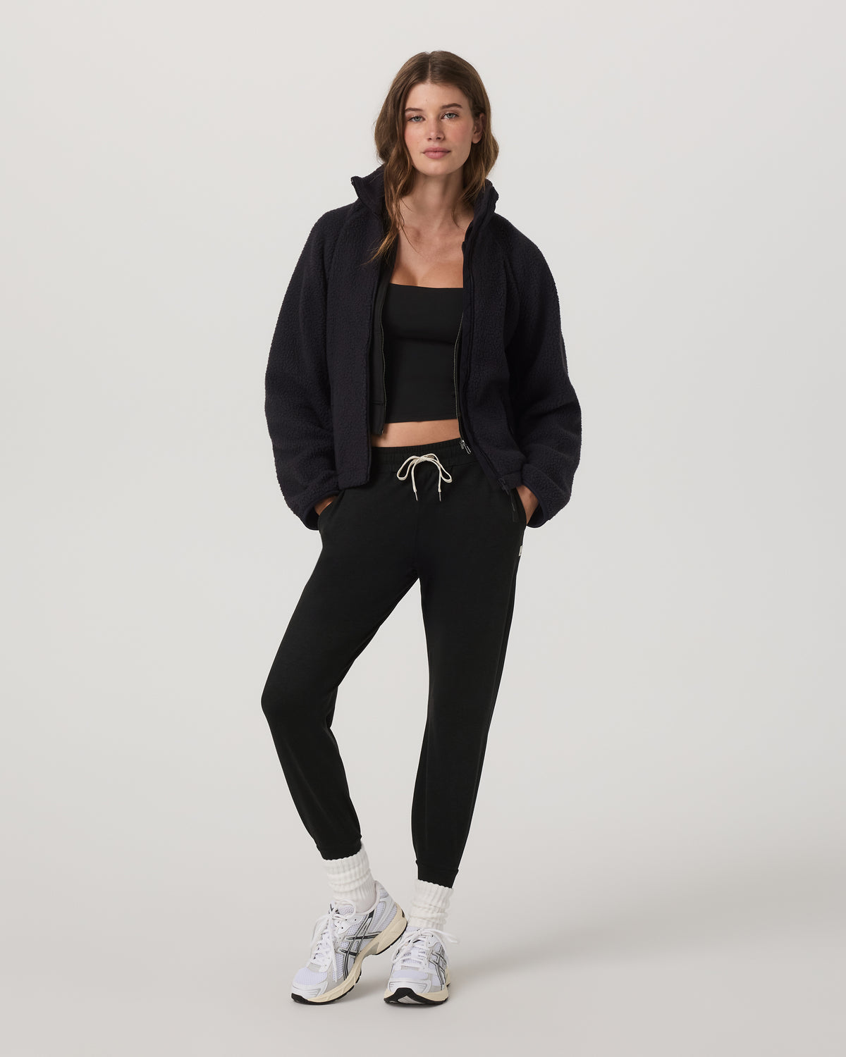 Performance Jogger - Long Black Heather Long Joggers | Vuori Sale