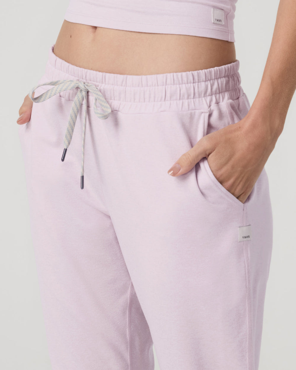 Women's Performance Joggers - Long Lilac Breeze Heather | Vuori For sale