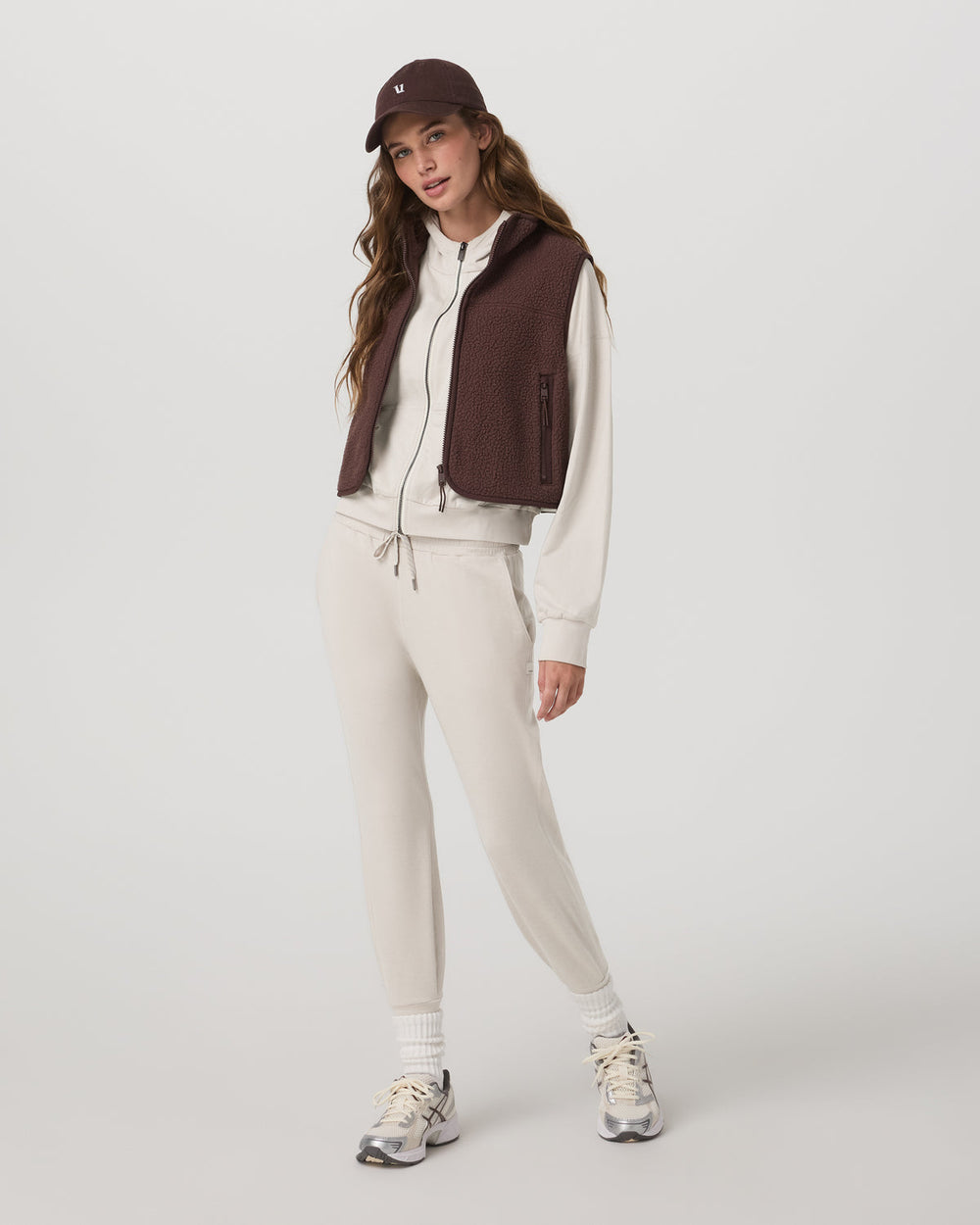 Performance Jogger Ecru Heather Joggers | Vuori
