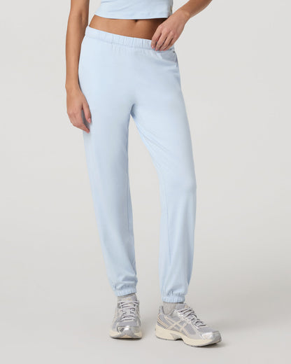 Women's Halo Modern Sweatpant Soft Sky Heather | Vuori On sale