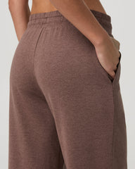 Women's Halo Essential Wideleg - Short Sable Heather | Vuori Clothing