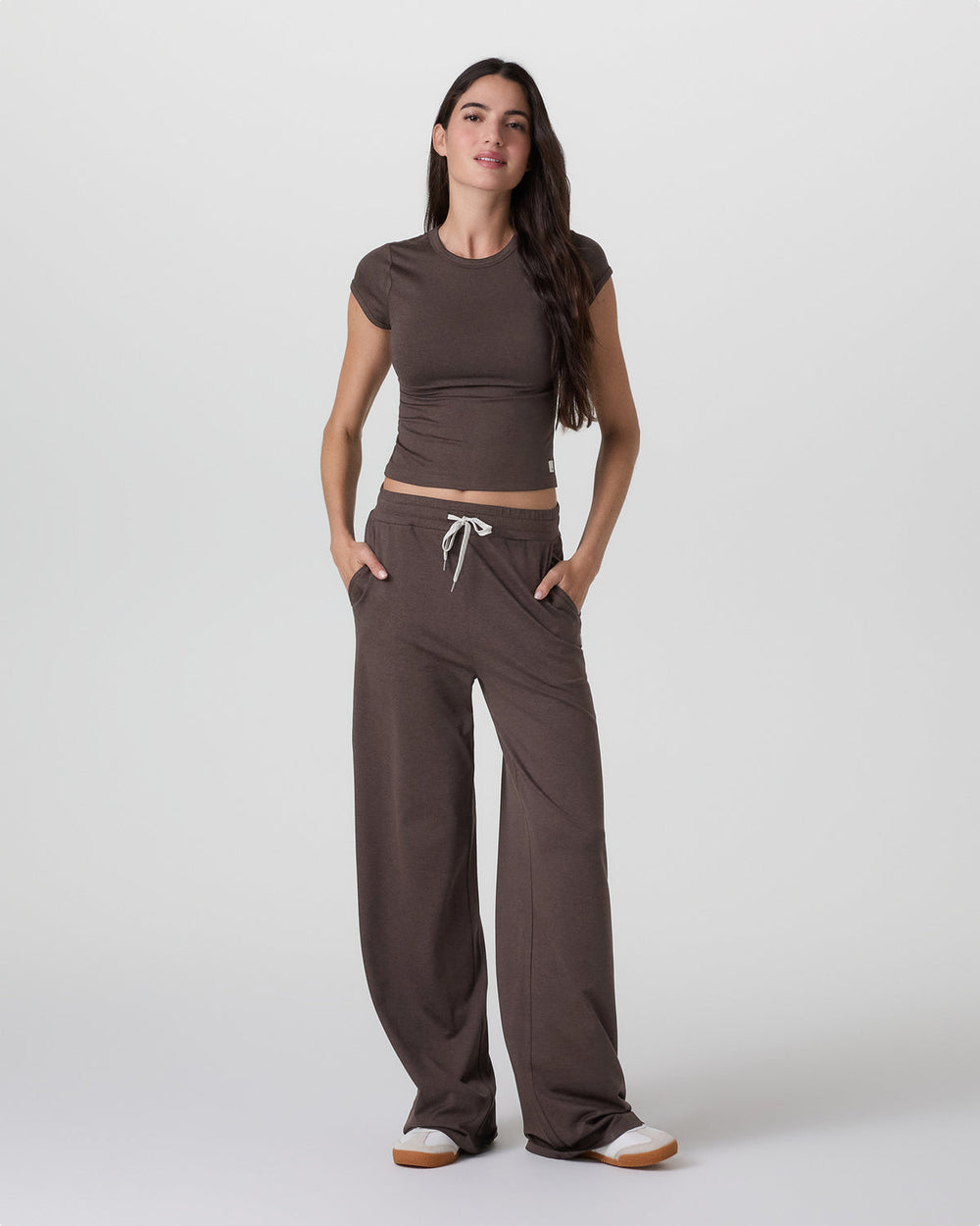 Halo Essential Wideleg Pant - Short Java Heather | Vuori Discount