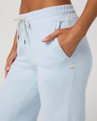 Halo Essential Wideleg Women's Soft Sky Heather Pants | Vuori Sale