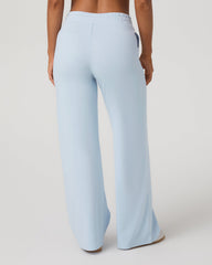Halo Essential Wideleg Women's Soft Sky Heather Pants | Vuori Sale
