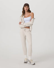 Performance Jogger - Long Ecru Heather | Vuori Outlet