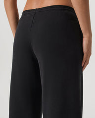 Women's Restore Ultra Wideleg Sweatpant Washed Black | Vuori