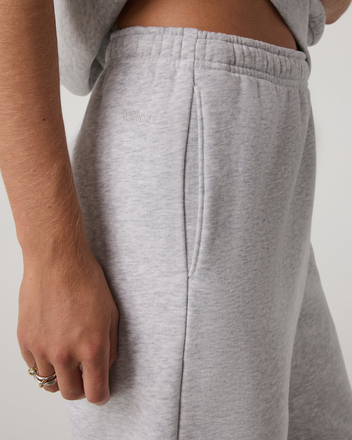 Women's Restore Classic Sweatpant Pale Grey Heather | Vuori Discount