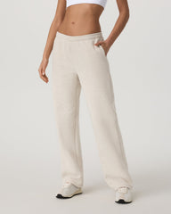 Women's Restore Straight Leg Sweatpant Bone Heather | Vuori On sale
