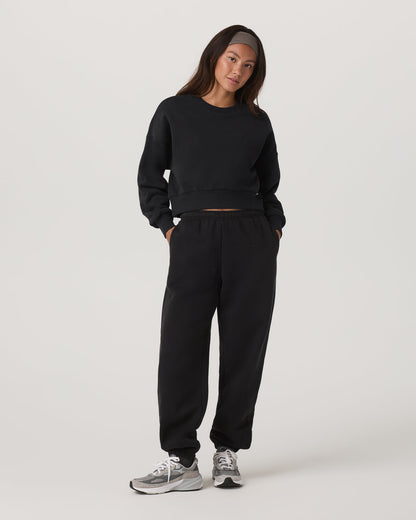 Restore Classic Sweatpant Women's Washed Black Pants | Vuori Discount