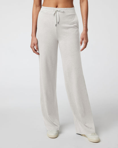 Halo Essential Wideleg - Long Ecru Heather | Vuori Sale