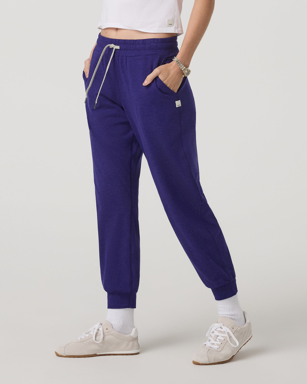 Performance Jogger - Long Stellar Sky Heather Joggers | Vuori For sale