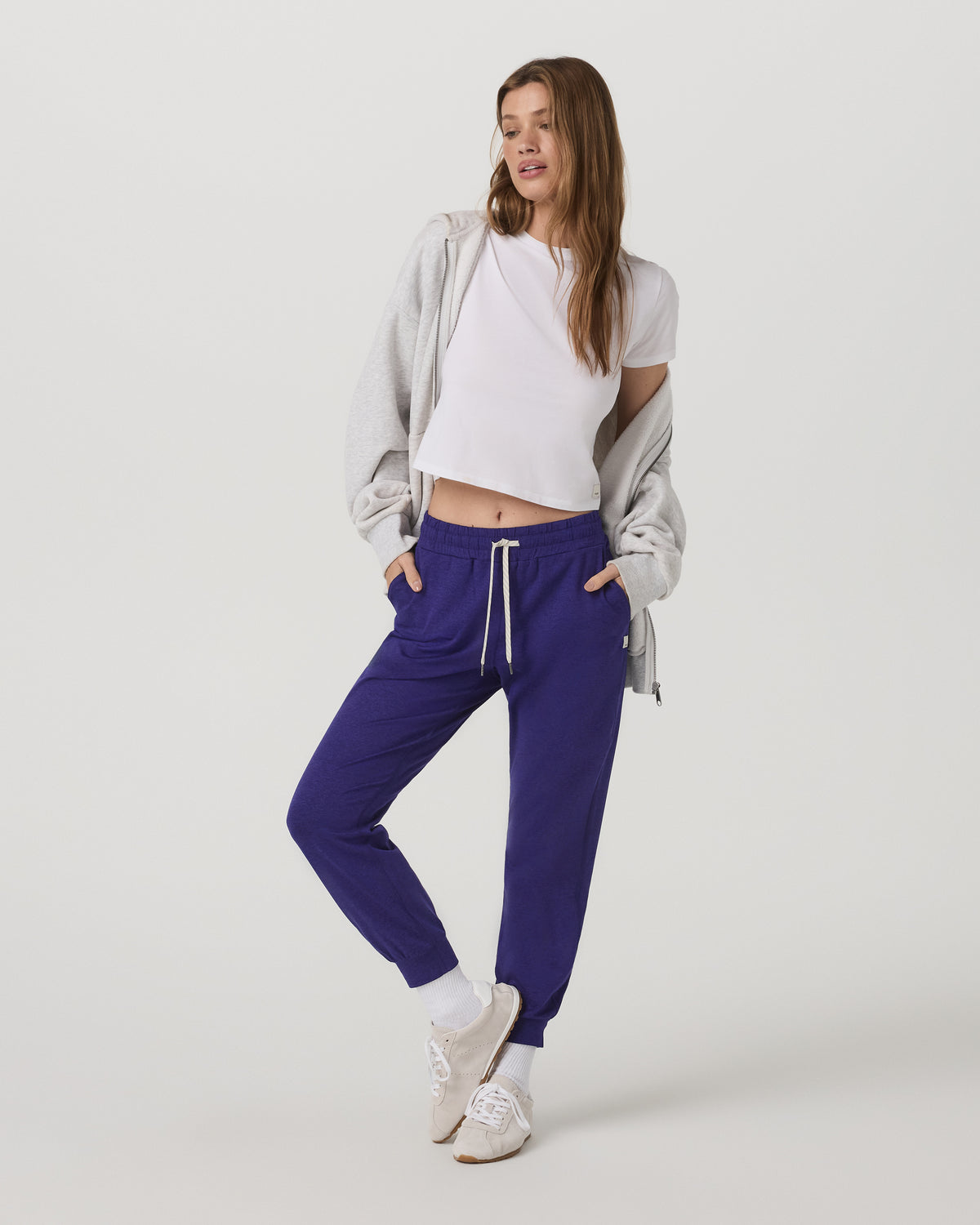 Performance Jogger - Long Stellar Sky Heather Joggers | Vuori For sale