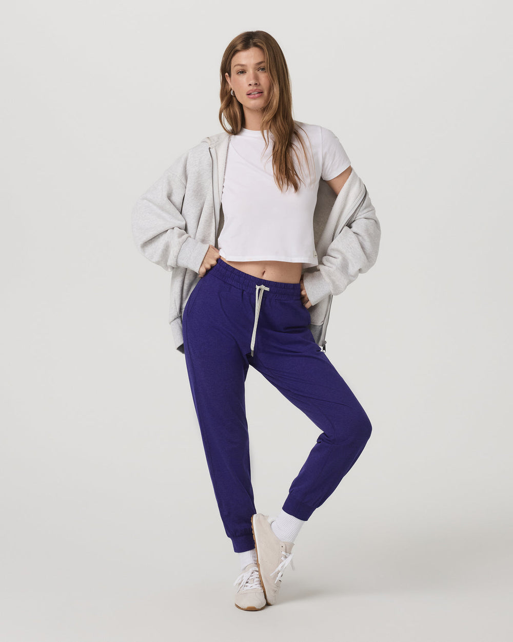 Performance Jogger - Long Stellar Sky Heather Joggers | Vuori For sale