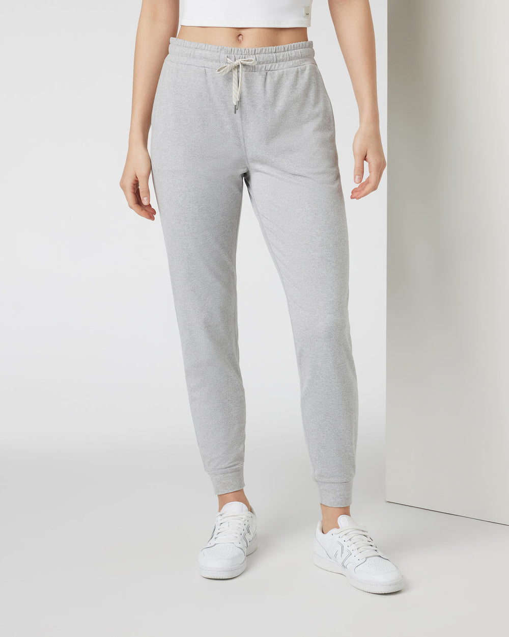 Performance Jogger - Long Tall Pale Grey Joggers | Vuori Outlet