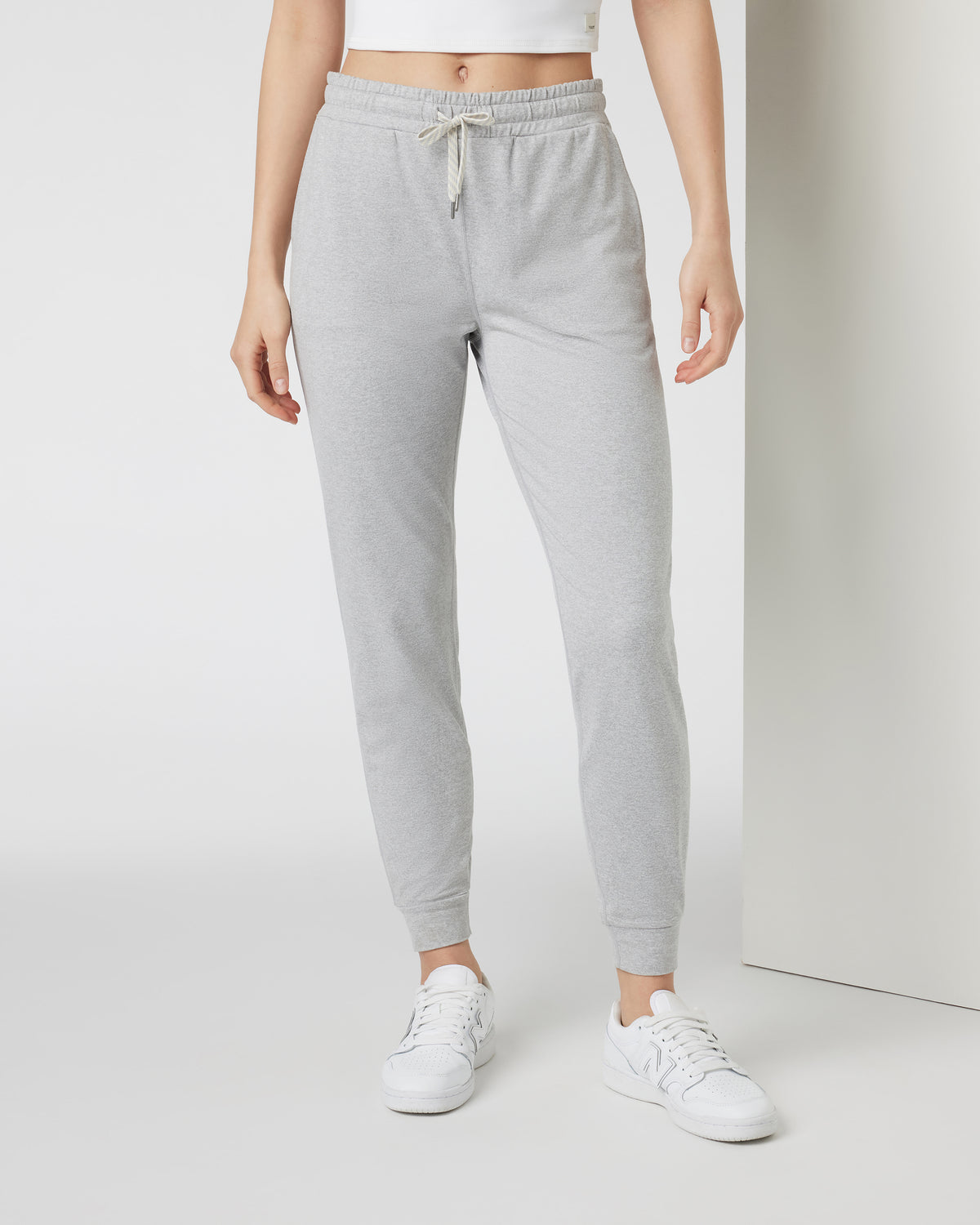 Performance Jogger - Long Tall Pale Grey Joggers | Vuori Outlet