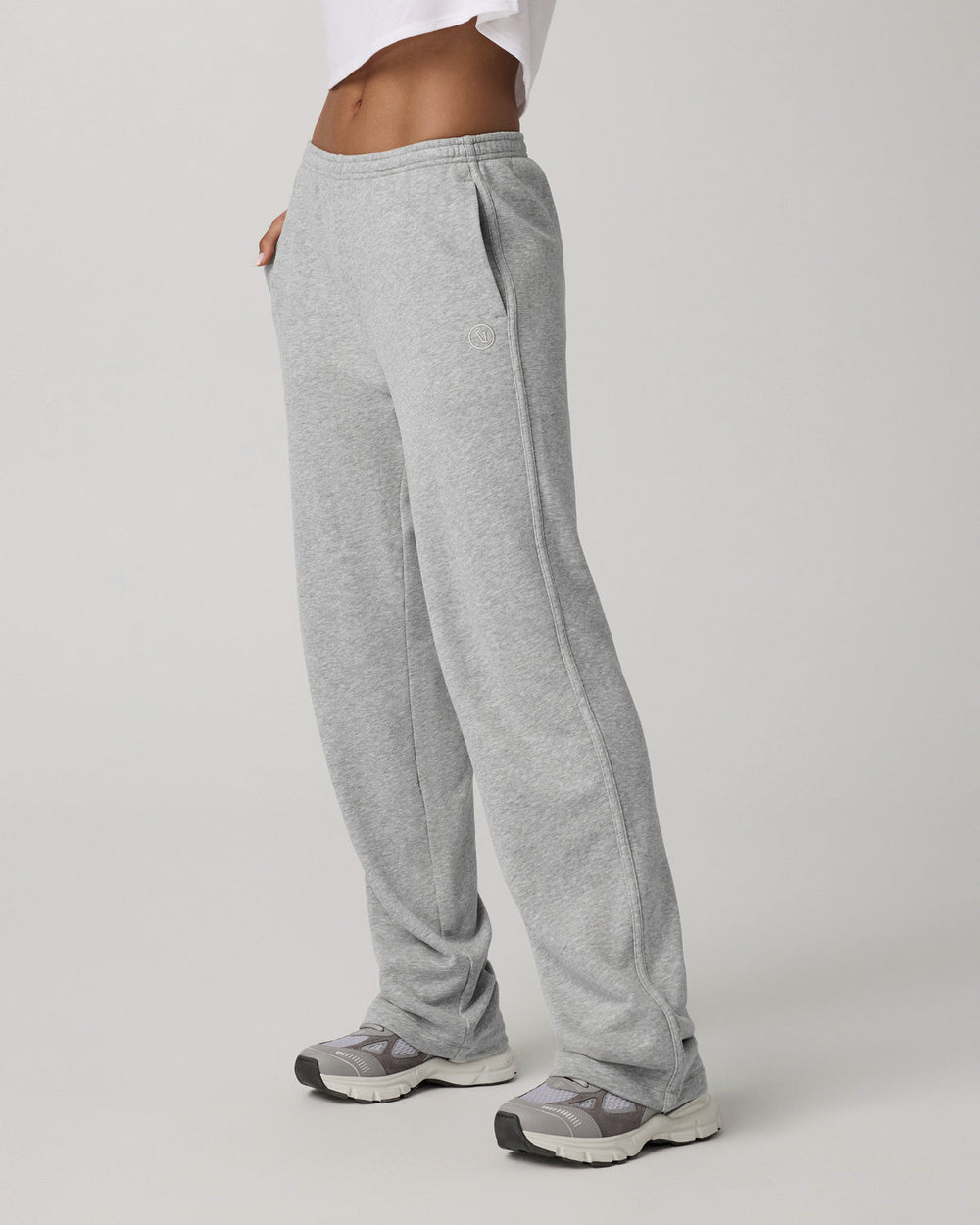 Sedona Straight Leg Sweatpant Light Heather Grey Pants | Vuori Sale