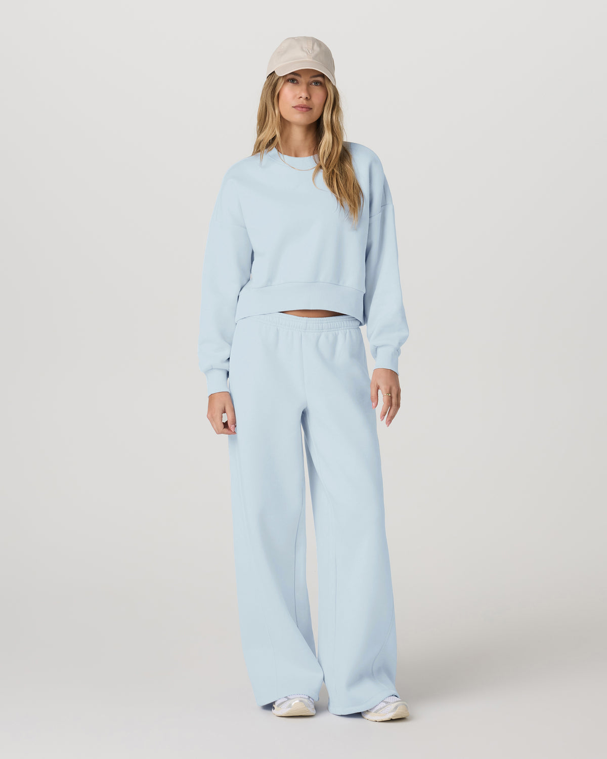 Restore Ultra Wideleg Sweatpant Soft Sky | Vuori On sale