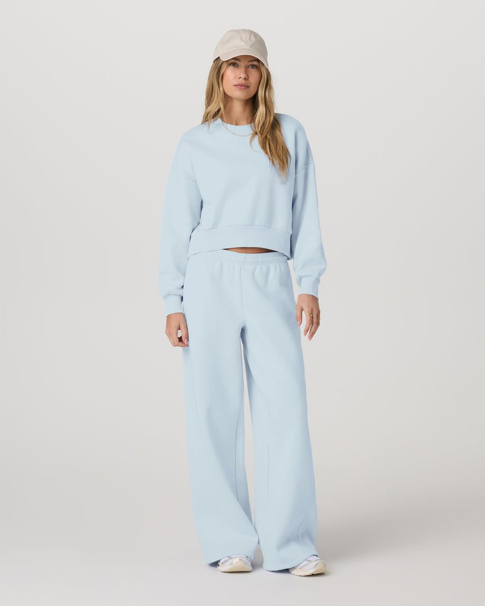 Restore Ultra Wideleg Sweatpant Soft Sky | Vuori On sale