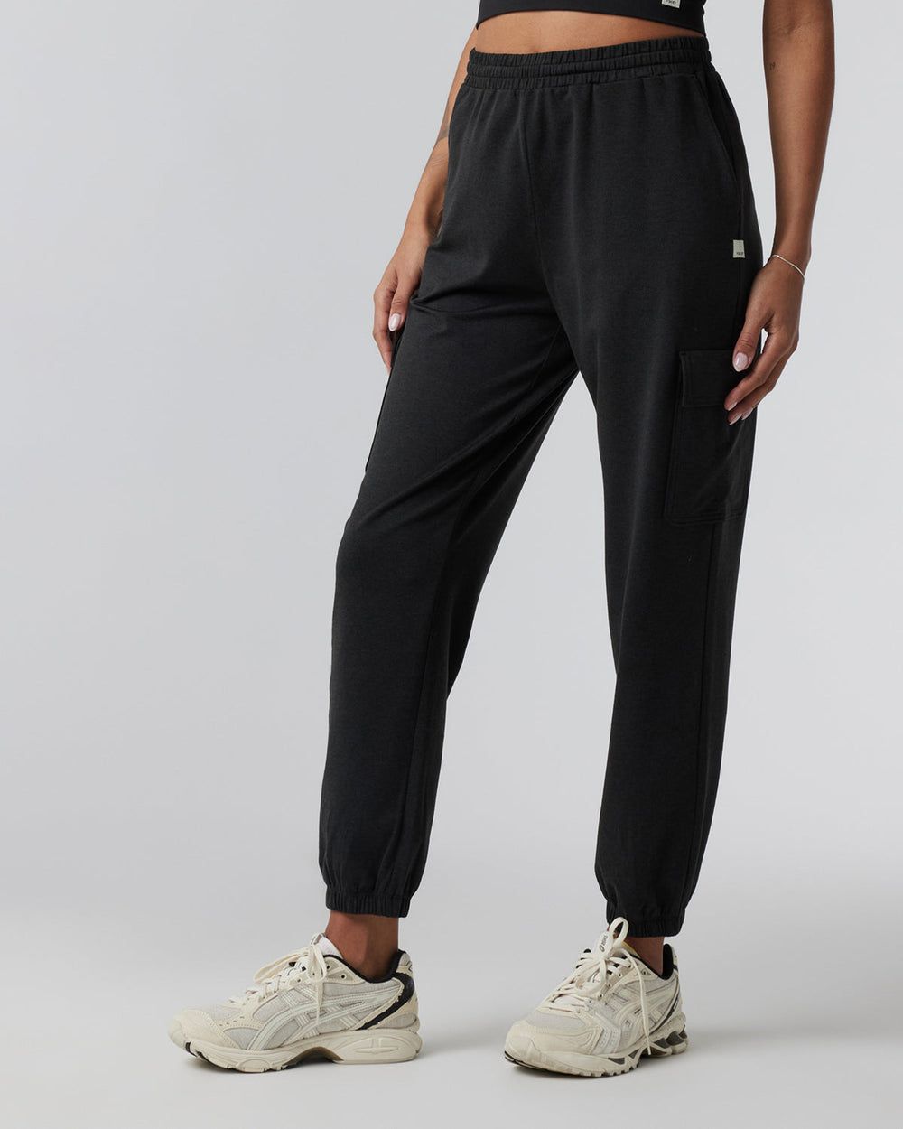 Boyfriend Cargo Sweatpant Black Heather Sweatpants | Vuori For sale