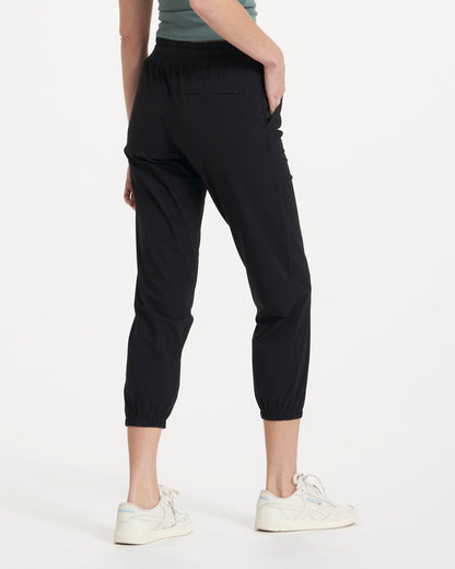 Miles Jogger Women's Lightweight Black Pants | Vuori Online