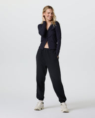 Sedona Sweatpant Women's Black Fleece Sweatpants | Vuori Clothing