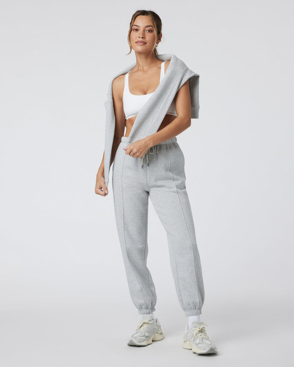Restore Sweatpant Light Heather Grey Sweatpants | Vuori