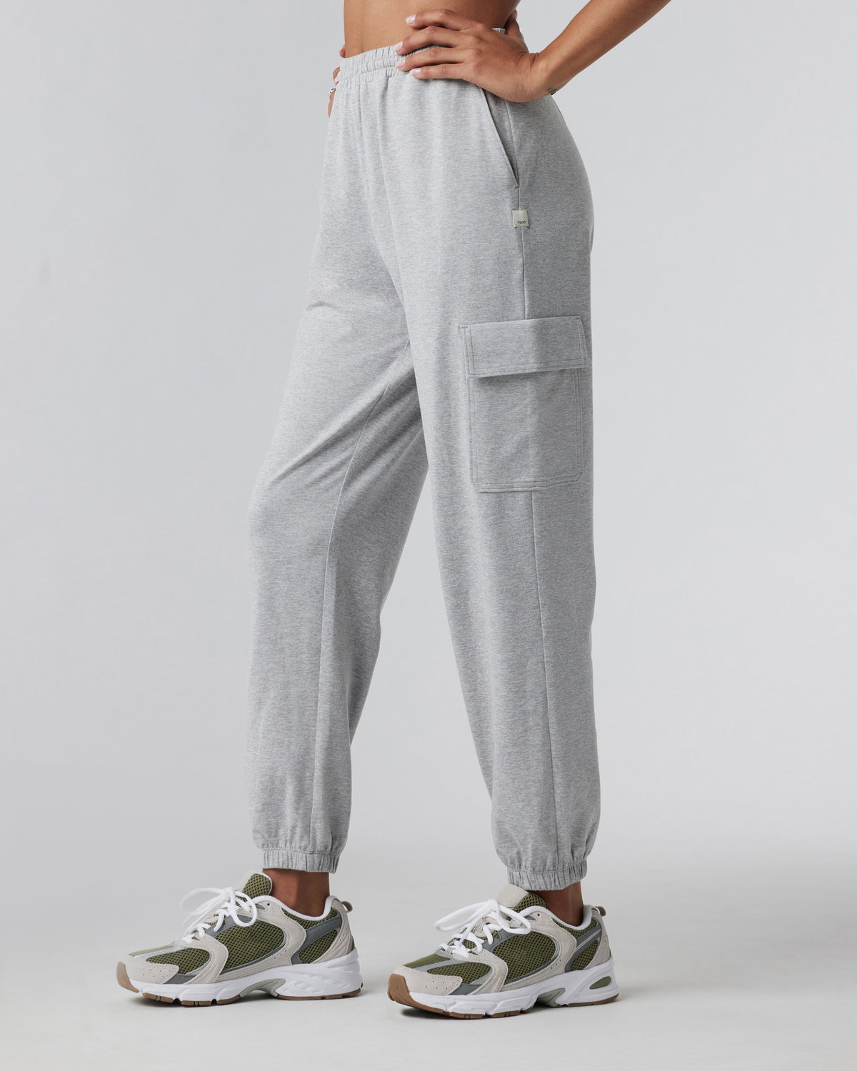 Boyfriend Cargo Sweatpant Pale Grey Heather | Vuori On sale