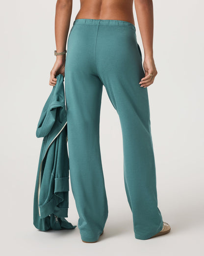 Halo Straight Leg Pant Women's Bluegrass Heather Pants | Vuori Online