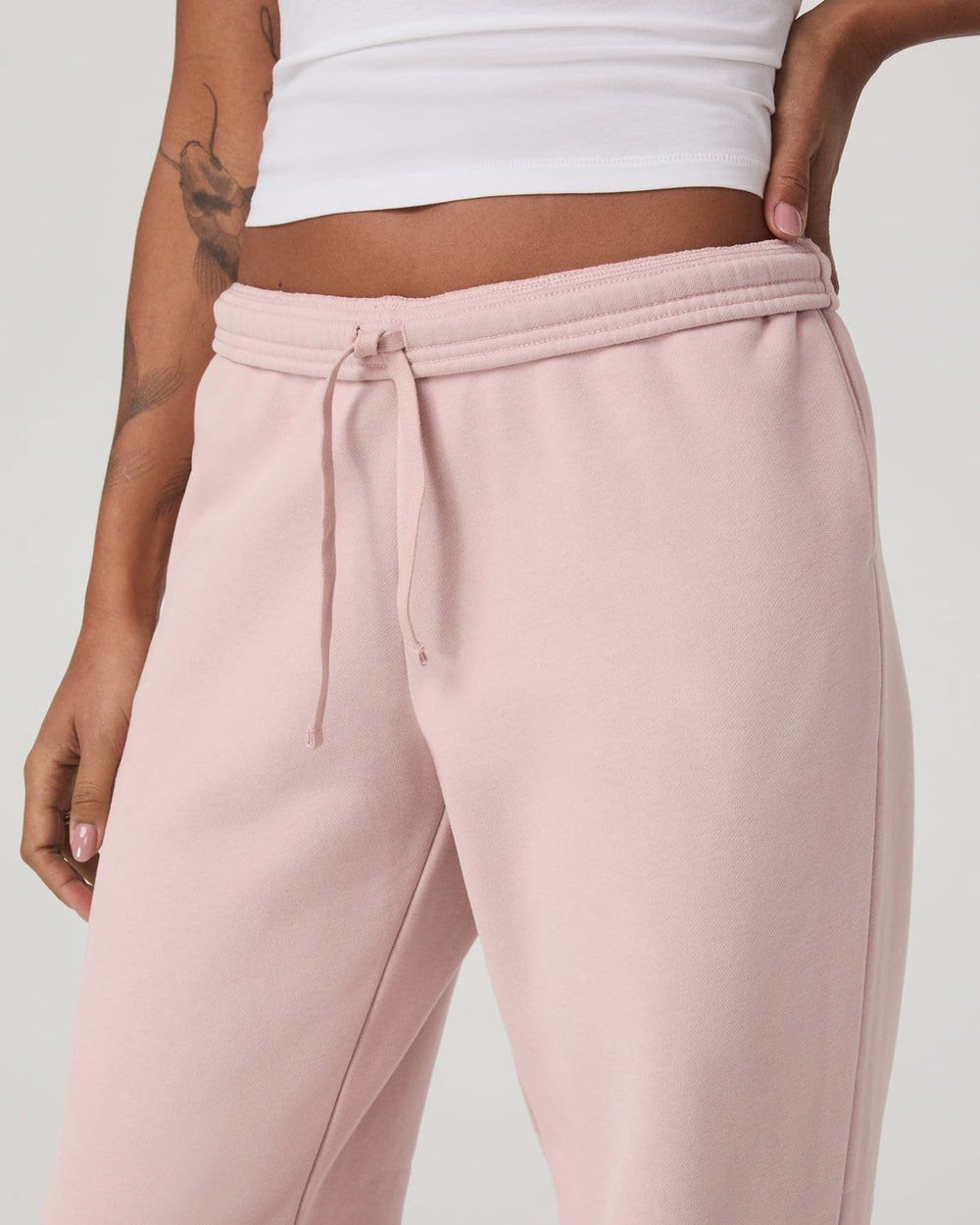 Women's Restore Straight Leg Sweatpant Vintage Rose | Vuori Outlet