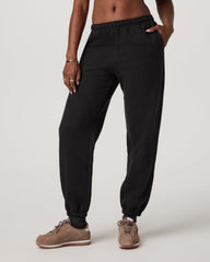 Women's Restore Classic Sweatpant - Long Washed Black | Vuori For sale