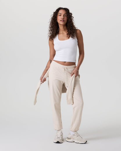 Granite Performance Jogger Milkweed Heather | Vuori Online