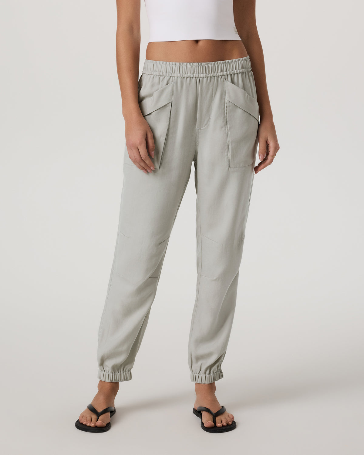 Trestles Twill Jogger Talc | Vuori