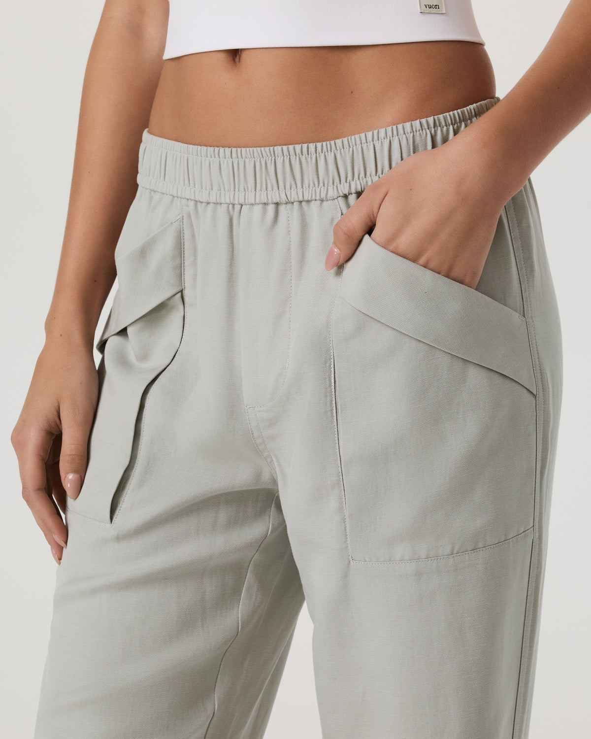 Trestles Twill Jogger Talc | Vuori