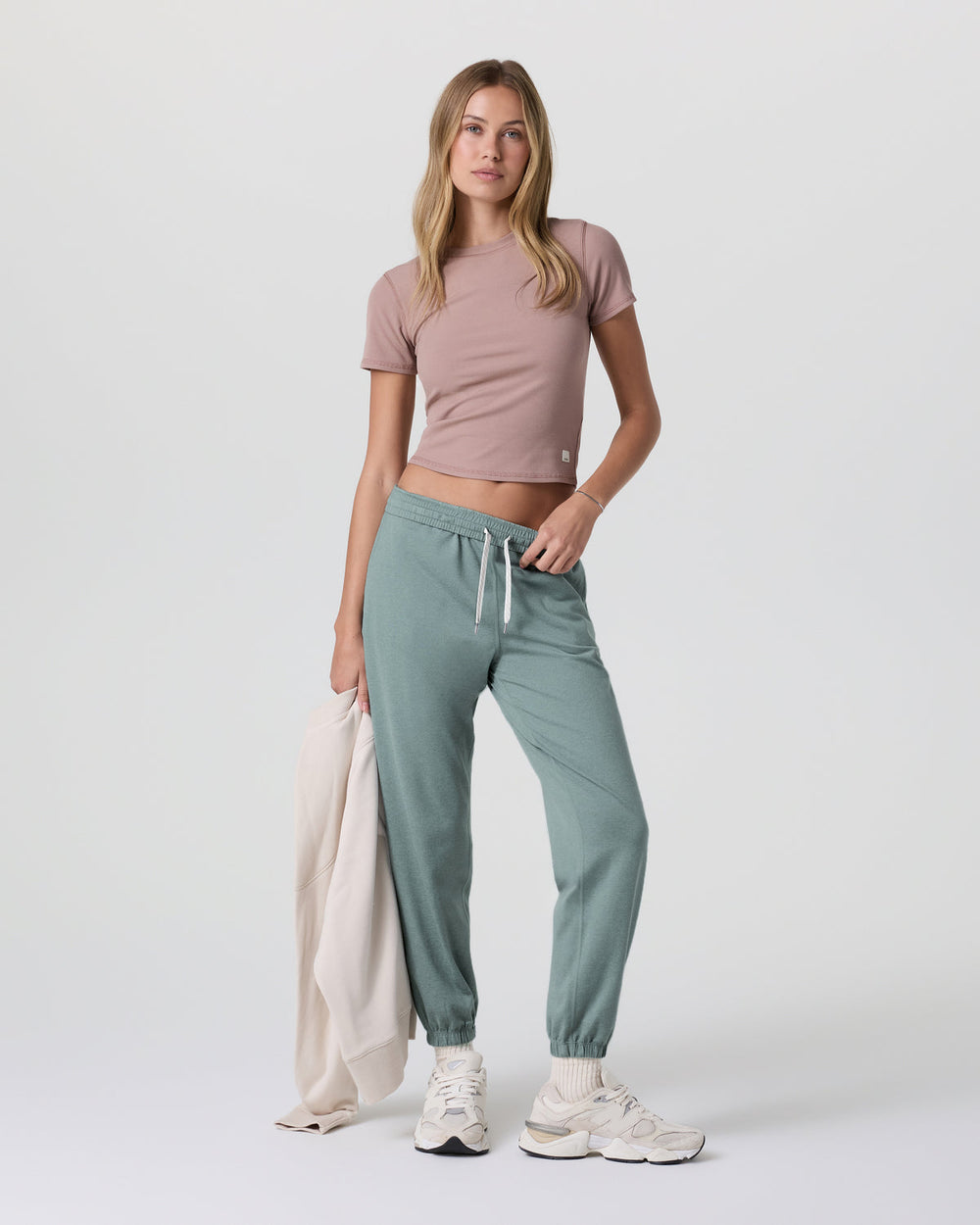 Boyfriend Sweatpant Vintage Pistachio Heather | Vuori Sale
