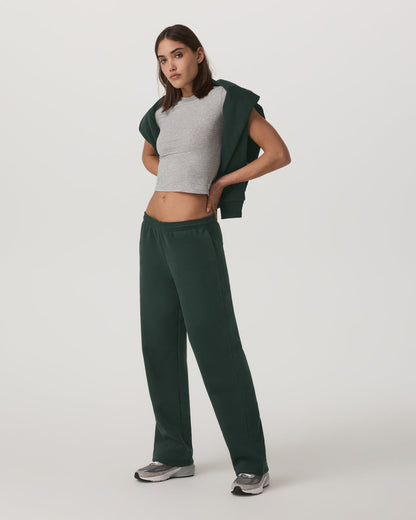 Restore Straight Leg Sweatpant Women's Evergreen Pants | Vuori Online