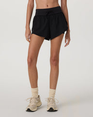 Daily Speed Short 2.5" Women's Black Fitness Shorts | Vuori For sale