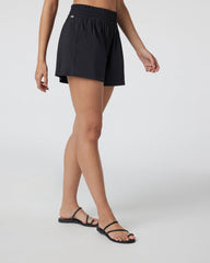 Villa Short Women's Black Pull-On Shorts | Vuori Online