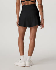 Daily Skirt Long 16" Women's Black Performance Skirt | Vuori Outlet