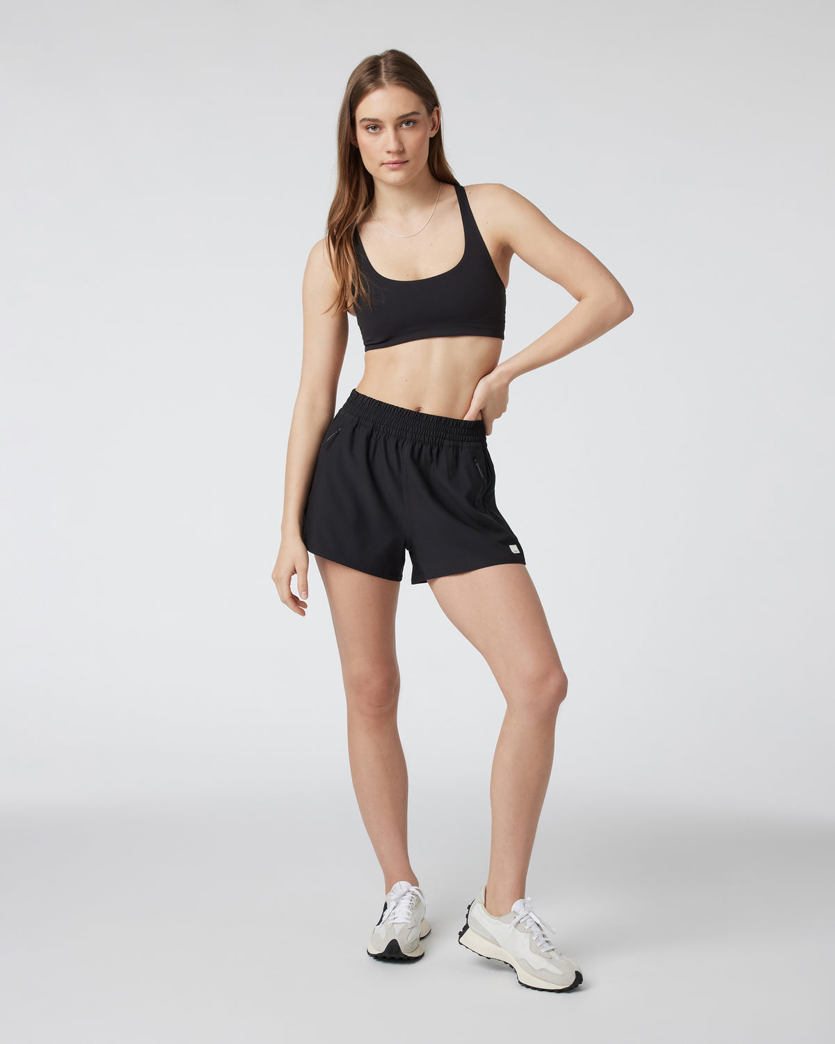 Dash Short 2.0 Women's Black Running Shorts | Vuori Clothing
