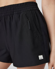 Dash Short 2.0 Women's Black Running Shorts | Vuori Clothing