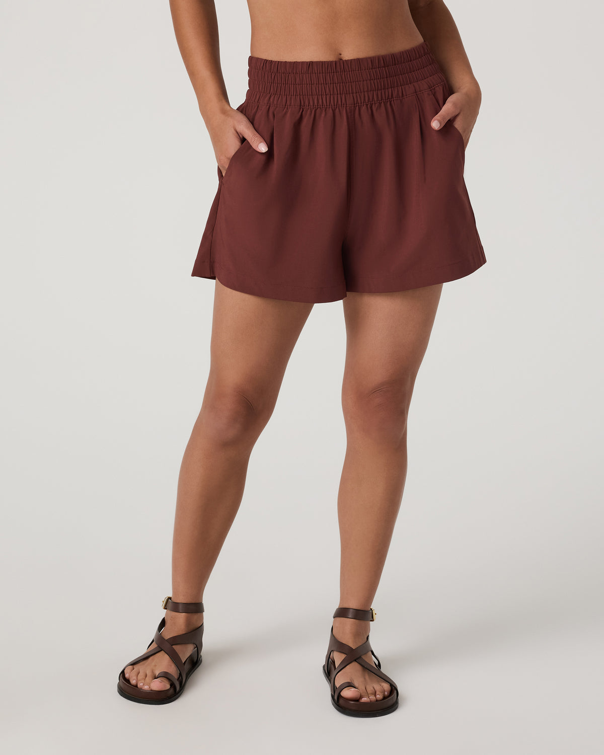 Villa Short Women's Burnt Sienna Contemporary Shorts | Vuori Clothing