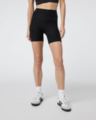 Clean Elevation Shorty Black Heather Biker Shorts | Vuori For sale